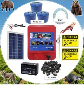 Resim Pars Elektrikli Çit Ayı-Domuz Kovucu Eco Set 1500 