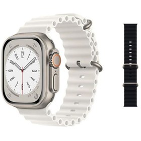 Resim T80 Ultra 2 Bluetooth Arama Ve Sosyal Medya Bildirim Destekli Watch Ultra 2 Akıllı Saat 