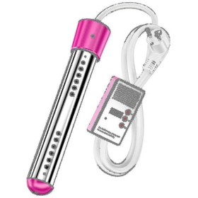 Resim Havuz Suyu Isıtıcısı 3000w Elektrikli Dalgıç Isıtma Çubuğu Eu2500w Pembe 