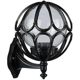 Resim Şanlı Bahçe Aydınlatma Duvar Aplik Ş965 Siyah 