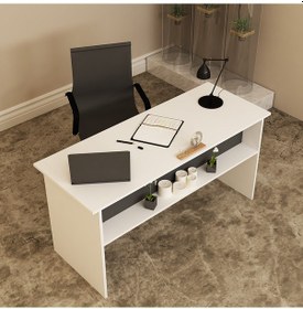 Resim KALENDER DEKOR MERKÜR-1 OFİS BÜRO MASASI TAKIMI MRK14 