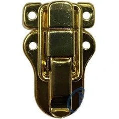 Resim Sandık, Kutu Klipsi, Ön Kilidi - 48X30MM, Altın, 100 Adet 