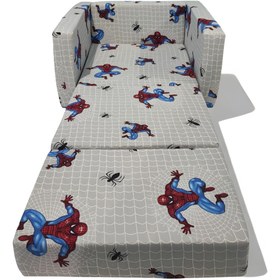 Resim LENSA HOME Çocuk Koltuğu Komple Sünger Katlanabilir Yataklı - Çocuk Minderi (0-4 YAŞ) 