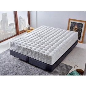 Resim Nironyatak Niron London Yatak 150X200 Cm Çift Kişilik Paket Yaylı Alev Gecik 