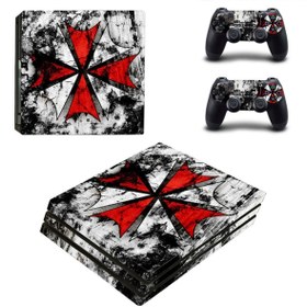 Resim Kt Grup Biohazard Umbrella Playstation 4 Pro Full Sticker Kaplama 