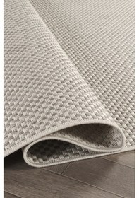 Resim Sisalux 3082 Beyaz Gri Sisal Dokuma Jüt Kilim Hav Toz Vermez Halı Salon Mutfak Oturma Odası Halısı Beyaz - Gri 
