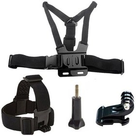 Resim Gplus St004 Gopro Eken Sjcam Aksiyon Kamera Aksesuarı 4 Parça Set Çok Renkli 