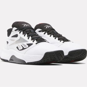 Resim Reebok 100246825 ENGINE LT Beyaz - Siyah Erkek Basketbol Ayakkabısı 