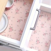 Resim Kolay Kurulum Yapışkan Olmayan Çekmece & Raf Astarı - Güçlü Tutuş, Mutfak Dolapları, Dolaplar & Banyo Depolama için Dayanıklı Mat 