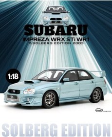 Resim 1:18 OTTO 2003 Subaru Impreza WRX Sti WR1 P.Solberg Edition 