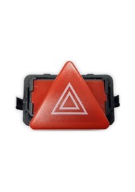 Resim Audi A3 97-00 Kırmızı Üçgen Dörtlü Flaşör İkaz Düğmesi 8l0941509h 