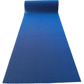 Resim Tbm Plastik Kaydırmaz Mavi Bal Petek Paspas En: 120CM 