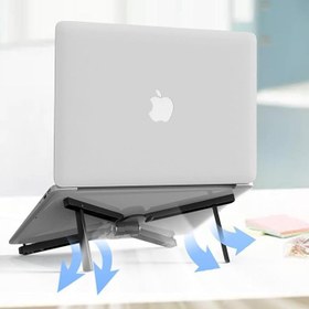 Resim Coverzone Notebook Laptop Tablet Telefon Plastik Stand Masaüstü Tutucu Örümcek Model 4-15,6 inç PC Notebook Macbook Tablet Telefon Uyumlu Stand 