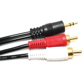 Resim Tekno Green 3.5Mm Stereo 2 Rca Kablo 1,5Mtr 