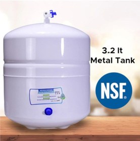 Resim Aqua Bella Su Arıtma Cihazı Tankı Metal 12 Litre 3.2 Galon Tank 