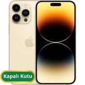 Resim Apple iPhone 14 Pro Max YD Sıfır Kapalı Kutu | 128 GB Altın 