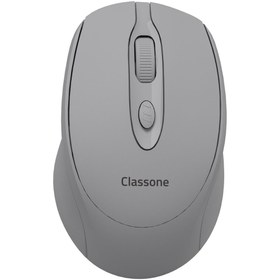 Resim Classone Cbt14 Bluetooth + 2.4 Ghz Şarj Edilebilir Kablosuz Mouse - Gri Cbt14 