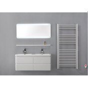 Resim Om Thermo Elektrikli Havlupan Susuz 500 1100 Krom Kaplama 