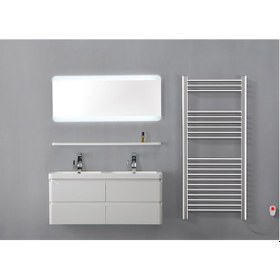 Resim Om Thermo Elektrikli Havlupan Susuz 500 1100 Krom Kaplama 