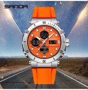 Resim Oldfriend Sanda Erkek Spor Elektronik Saati Çift Ekranlı Gps Koşu Hediye Turuncu Diğer 