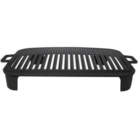 Resim Lava Döküm Mangal Izgarası Çift Kulplu 36 X 45 cm 