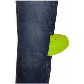 Resim 4riders Ranger Ce Sertifikalı Cordura Denim Korumalı Kadın Motosiklet Kot Pantolonu Siyah 