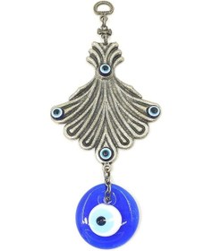 Resim Metal Nazar Boncuğu Duvar Süsü 