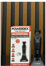 Resim Powerdex PD-6500 Profesyonel Sakal Ense ve Çizim Makinesi 