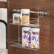 Resim Suntel Raylı Baharatlık Organizer Set Krom 