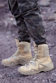 Resim Scooter Siyah Askeri botu WATERPROOF Kışlık Erkek Trekkıng Sneaker Su&soğuk Geçirmez termal Tactical bot 
