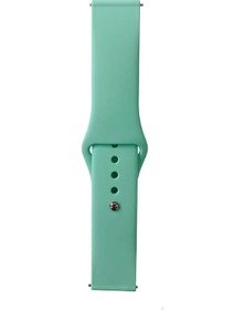 Resim Kilifone - Samsung Uyumlu Gear S3 - Kordon Band Serisi 22mm Klasik Kordon Silikon Strap Kayış 