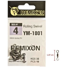 Resim Remixon Ym-1001 No:4 Fırdöndü 10 Adet 