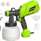 Resim AZZUNO 220V Püskürtme Tabancası - Kompakt, Taşınabilir Hava Püskürtme Tabancası Çitler, Bisikletler ve Ev Temizliği için, Avrupa Standart Fişi, Pil Gerektirmez, Ayarlanabilir Püskürtme Desenleri ile Kullanımı Kolay, Hava Püskürtme Aracı | Kompakt Püskürtme Tabancası | Dayanıklı Yapım Kalitesi, Çitler için Püskürtme Tabancası 