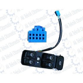 Resim Cam Dugmesi Sol Dortlu 9 Pin Mercedes C180 C200 504631504 