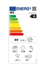 Resim Seg SCM 91M10 INV Çamaşır Makinesi 9 kg 