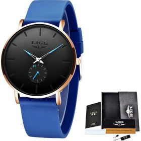 Resim Hanyang Yükseliş Altın Mavi Lıge Üst Marka Lüks Moda Erkek Saatler Su Geçirmez Rahat Spor Saat Erkek Silikon Bant Kuvars Izle Erkekler Için En Iyi Hediye Tarih (Yurt Dışından) 