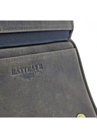 Resim Rattray's Peat Pipe Bag 2 Kahve Deri Pipo Çantası 