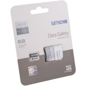 Resim Simex SH-101 Data Safety Micro SD 8GB Hafıza Kartı Siyah 