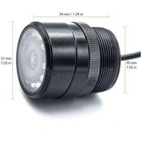 Resim Audiomax Araç Geri Görüş Kamerası Ir Led Gece Görüşlü Güvenlik Kamerası 