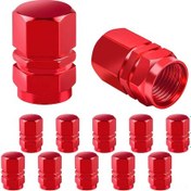 Resim Vkemall Yüksek Kaliteli Alüminyum Alaşımlı Jant Kapakları - 12 Adet, Sızdırmaz Kauçuk Halkalı, Kolay Montaj, Evrensel Uyumlu 