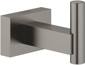 Resim Grohe Eurocube Bornoz Askısı Brushed Hard Graphite 40511AL1 