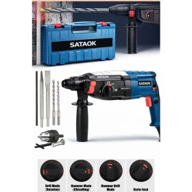 Resim Normadia Profesyonel 850W Kırıcı Delici Darbeli Matkap 2-28MM, Güç ve Performans 