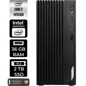 Resim Msı Pro DP180 Intel Core I5 12400 36GB 2tb SSD W11P Masaüstü Bilgisayar & Per4 USB Bellek 12422XTRP434 