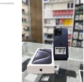 Resim Apple iPhone 15 Pro Max İkinci El TR | 1 TB | Mavi 