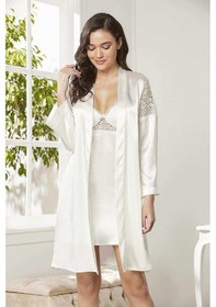 Resim Pierre Cardin Kadın Gecelık 6955 Saten Kaplı 6lı Set 001 