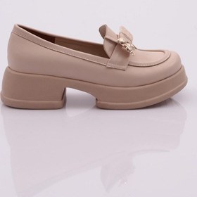 Resim Dgn 3230 Kadin Loafer Ayakkabi Ten 