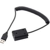 Resim Markofist Np-fw50 Sony Kamera Kesintisiz Güç Kablosu Usb Dummy (dc Coupler) 