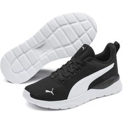 Resim 372004-01 Puma Anzarun Lite Jr Unisex Spor Ayakkabı black-white Beyaz - Siyah 