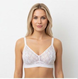 Resim Bonbon Kadın Tül Dantelli Balensiz Spor Sütyen Bb2100 Pembe2 