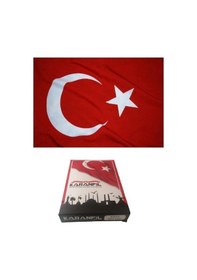 Resim Türk Bayrağı 70X105CM Ebatında Kumaş Türk Bayrağı Al Bayrak 70 1 